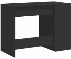 Rašomasis stalas, juodos spalvos, 102x50x75cm, apdirbta mediena