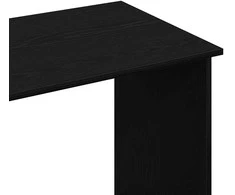 Rašomasis stalas, juodos spalvos, 102x50x75cm, apdirbta mediena