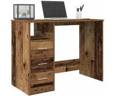 Rašomasis stalas Old Wood 102x50x76 cm Inžinierinė mediena