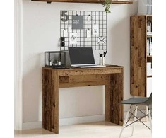 Rašomasis stalas Old Wood 90x40x72 cm Engineered Wood
