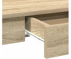 Rašomasis stalas, sonoma ąžuolo, 100x45x75cm, apdirbta mediena