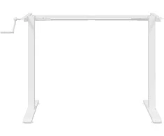 Rašomojo stalo rėmas, baltas, (94–135)x60x(70–114)cm, plienas
