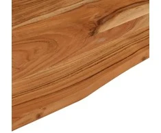 Rašomojo stalo stalviršis, 100x60x2,5cm, akacijos masyvas