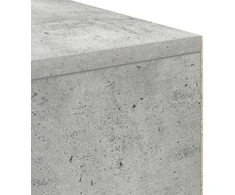 Stalas Betono pilka 102 x 50 x 75 cm Apdirbta mediena