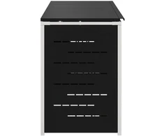 Atliekų dėžės saugojimas for 4 Bins 240L Nerūdijantis plienas