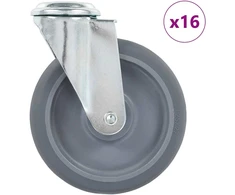 Ratukai, 16vnt., 125mm, pasukami, varžtu tvirtinami