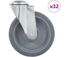 Ratukai, 32vnt., 125mm, pasukami, varžtu tvirtinami