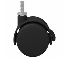 Ratukas 2 pcs Juodas ir sidabrinis 40,1 x 40,1 x 37,8 mm