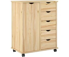 Ratuotas kabinetas Ruda 63,5 x 39 x 79 cm Kietas pušies medis