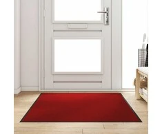 Durų kilimėlis Raudona ir Juoda 120 x 180 cm 100% poliamidas