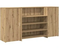 Registratūra, artisano, 200x50x103,5 cm, apdirbta mediena