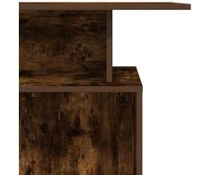 Registratūra, dūminio ąžuolo, 100x40x104 cm, apdirbta mediena