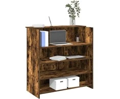 Registratūra, dūminio ąžuolo, 100x50x103,5 cm, apdirbta mediena