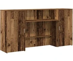 Registratūra, medienos, 200x50x103,5 cm, apdirbta mediena