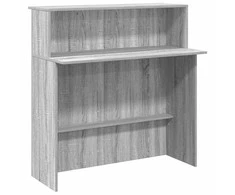 Registratūra, pilkas ąžuolo, 100x50x103,5 cm, apdirbta mediena