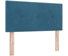 Reguliuojama lova su čiužiniu Tamsiai mėlyna 100 x 200 cm