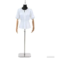 Reguliuojamas manekenas 165-213 cm su baze Moteris PP Juoda