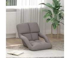 Reguliuojamas grindų fotelis Taupe 58 x 62 x 58 cm Audinys