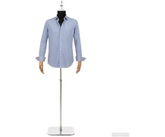 Reguliuojamas manekenas 170-218 cm su baze Vyras PP Juoda