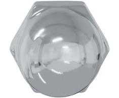 Riešutas 9574 pcs Sidabro M6 x 10 mm Geležis