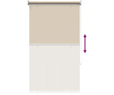 Lauko ritininė žaliuzė UV apsaugai Smėlio 100 x 230 cm (P x A)