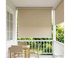 Ritininė užuolaida UV apsaugai Smėlio 60 x 230 cm Poliesteris