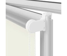 roletas balsvos 125x130 cm audinio plotis 121,6 cm poliesteris