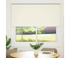 Roletas balsvos 145x150 cm audinio plotis 141,6 cm poliesteris