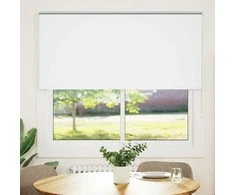 roletas baltos spalvos 155x130 cm audinio plotis 151,6 cm