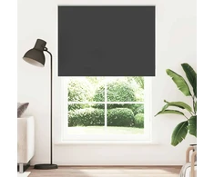 Roletas Blackout Juoda 145x230 cm Audinio plotis 141,6 cm