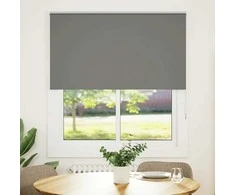 Roletas Blackout smėlio Pilka 135x175 cm Audinio plotis