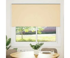 Roletas Blackout smėlio spalvos 160x150 cm Audinio plotis