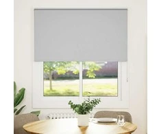 Roletas Blackout smėlio šviesiai pilka 135x150cm Audinio plotis