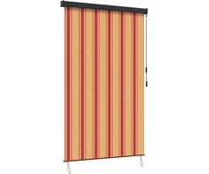 Roletas Įvairiaspalvis 120 x 250 cm Audinys ir aliuminis