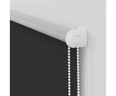 roletas juodas 50x130 cm audinio plotis 45,7 cm poliesteris