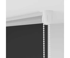 roletas juodas 50x130 cm audinio plotis 45,7 cm poliesteris