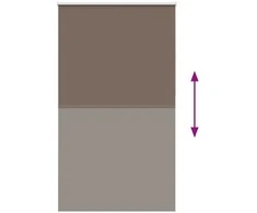 roletas kava 120x230 cm audinio plotis 116,6 cm poliesteris