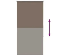 roletas kava 75x150 cm audinio plotis 70,7 cm poliesteris