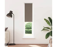 Roletas, neperšlampamas, kavos spalvos, 55x230 cm, audinys, plotis 50,7 cm, poliesteris