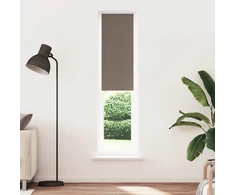 Roletas, neperšlampamas, kavos spalvos, 45x230 cm, audinys, plotis 40,7 cm, poliesteris