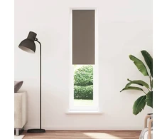 Roletas, neperšlampamas, kavos spalvos, 55x230 cm, audinys, plotis 50,7 cm, poliesteris