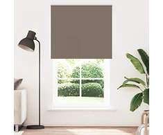 Roletas, neperšlampamas, kavos spalvos, 135x210 cm, audinys, plotis 131,6 cm, poliesteris