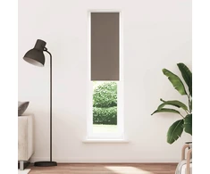 Roletas, neperšlampamas, kavos spalvos, 60x230 cm, audinys, plotis 55,7 cm, poliesteris