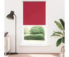 Roletas, neperšlampamas, raudonos spalvos, 115x230 cm, audinys, plotis 110,7 cm, poliesteris
