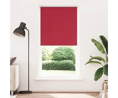 Roletas, neperšlampamas, raudonos spalvos, 105x230 cm, audinys, plotis 100,7 cm, poliesteris
