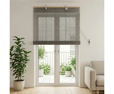 Roletas Pilka 120 x 220 cm Bambukas