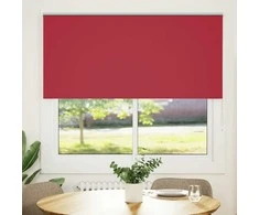 Roletas raudona 150x150 cm audinio plotis 146,6 cm poliesteris