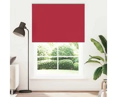 Roletas raudona 165x230 cm audinio plotis 161,6 cm poliesteris