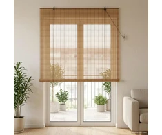 Roletas Ruda 130 x 220 cm Bambukas