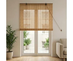 Roletas Ruda 90 x 220 cm Bambukas